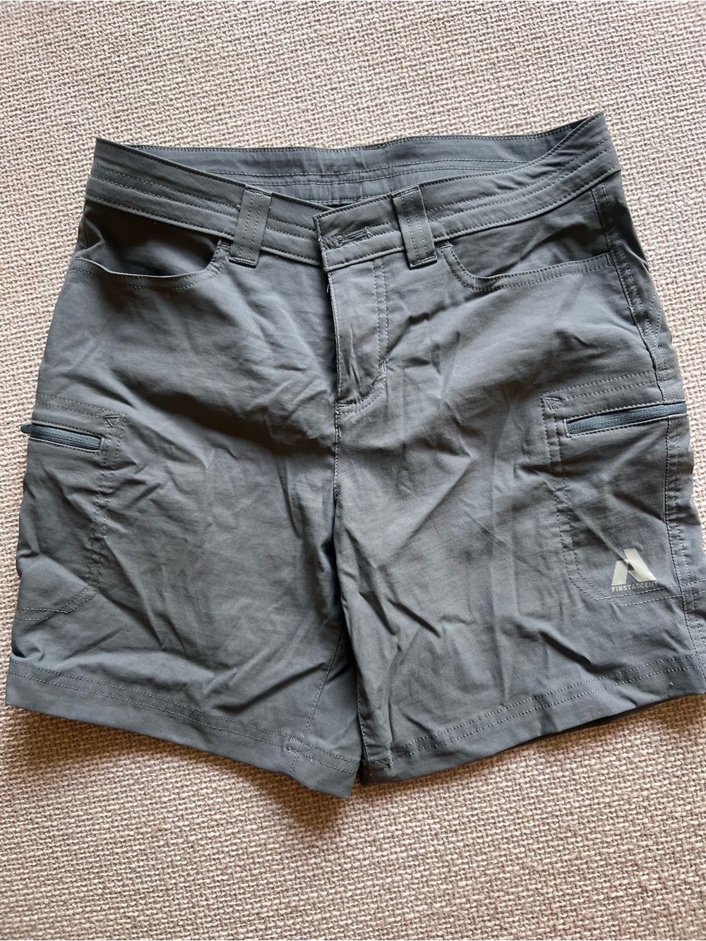 Eddie Bauer Women’s Slate Gray Hiking Shorts - sz 2